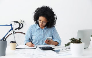 5 Steps to Dealing with a Financial Setback graphic
