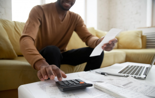 Fall Financial Clean Up Tips Graphic