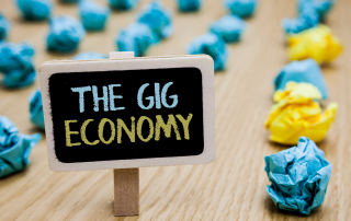 Financial Tips for Gig Workers graphic