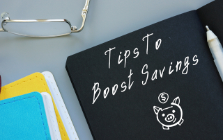 How to BOOST Your Savings Starting TODAY Graphic