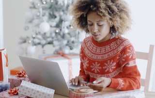 How to Keep Your Holiday Shopping in Check Graphic