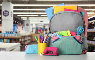 How to Save on Back-to-School Shopping Graphic