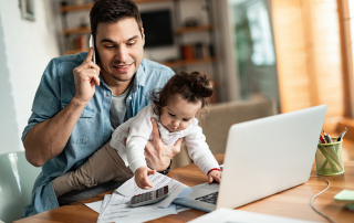 How to Take Advantage of Working from Home (Financially Speaking) graphic