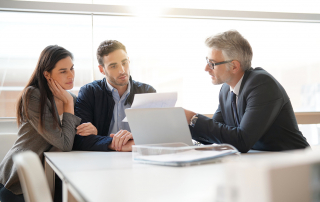 Partner with a Financial Advisor Early Graphic