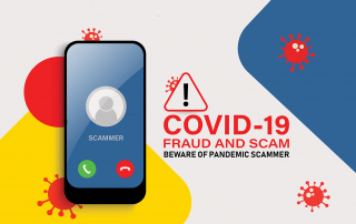 COVID-19 Scams Continue Graphic