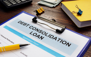 Debt Consolidation: How It Works Graphic