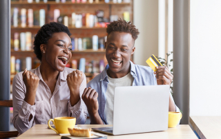 How to Transition from a Secured to Unsecured Credit Card Graphic