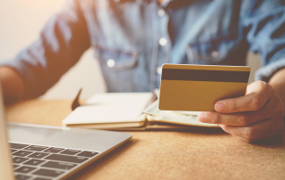 Personal Loans vs. Credit Cards Graphic