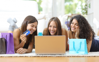 Spending Wisely with Credit Cards Graphic