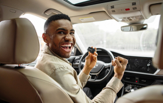 Keys to Success: Tips for Buying Your First Car graphic