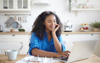 Overcoming Debt with a Low Credit Score graphic