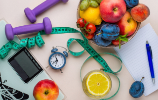 Weight Loss Tips to Help Shed Debt graphic