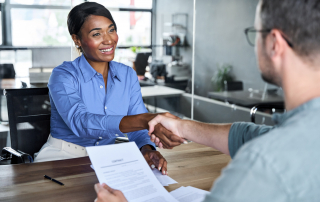 Career Shift? Weigh Your Options First. graphic