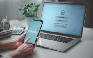 Cybersecurity: Get Twice the Protection with MFA graphic